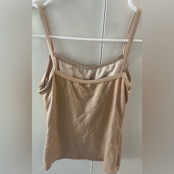 Motionwear small adult camisole tank nude top. Excellent condition - Picture 2 of 4